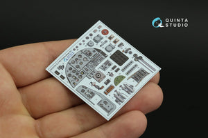 Quinta Studio QD32154 IL-2M3 3D-Printed &amp;amp; colored Interior on decal paper (Hobby Boss) 1/32 – obrázek 7