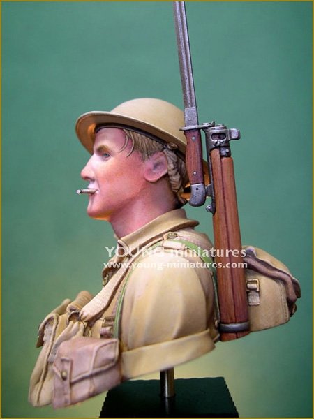 Young Miniatures YM1859 British Soldier Battle of EL ALAMEIN 1942 1/10 – immagine 7