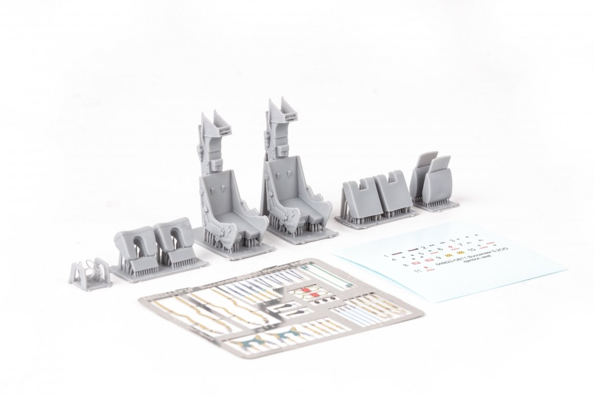 Eduard 648823 Buccaneer S.2C/ Sièges éjectables IMPRIMÉ AIRFIX 1/48