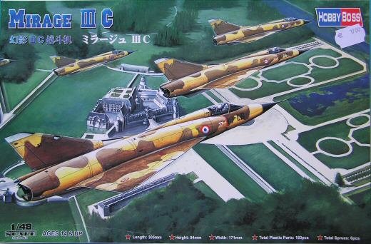 Hobby Boss 80315 Dassault Mirage IIIC Fighter 1/48