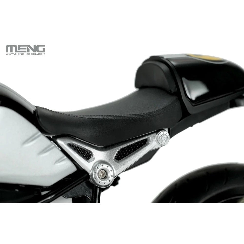 Meng Model MT-003u BMW R nineT Option 719 Black Storm Metallic Vintage Pre-colored Edition 1/9 – obrázek 7
