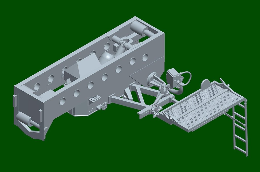 Hobby Boss 82940 Russian 9A52-2 Smerch-M Multiple Rocket Launcher of RSZO 9k58 1/72 – obrázek 11