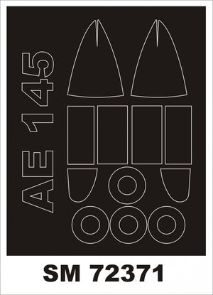 Montex SM72371 AERO 145 for KP 1/72