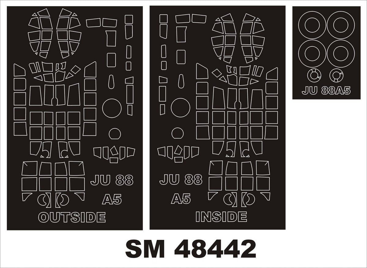 Montex SM48442 Ju-88A-5 ICM 1/48 