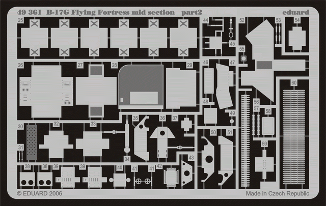Eduard 49361 B-17G section centrale 1/48 Revell – image 2