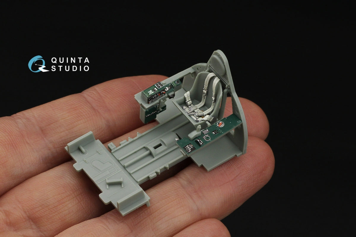 Quinta Studio QD48538 F4F-4 Wildcat 3D-Printed &amp;amp; colored Interior on decal paper (Academy) 1/48 – image 9