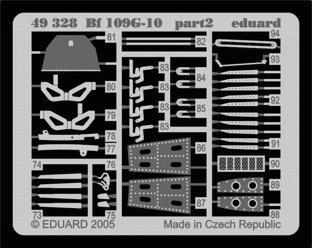 Eduard 49328 Bf 109G-10 1/48 Hasegawa – image 3