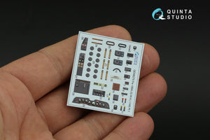 Quinta Studio QD48275 Fw 189A 3D-Printed &amp;amp; colored Interior on decal paper (GWH) 1/48 – image 2