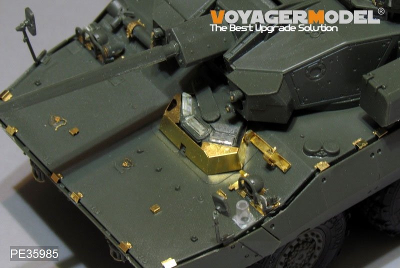 Voyager Model PE35985 Modern French AMX-10RCR T-40M IFV Basic For TigerModel 4665 1/35 – image 16