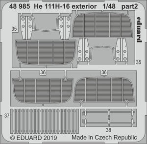 Eduard 48985 He 111H-16 exterior 1/48 ICM – image 2