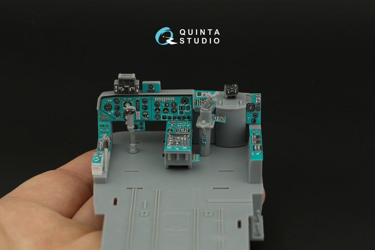 Quinta Studio QDS-35077 Ka-29 3D-Printed &amp;amp; colored Interior on decal paper (Trumpeter) (Small version) 1/35 – image 7