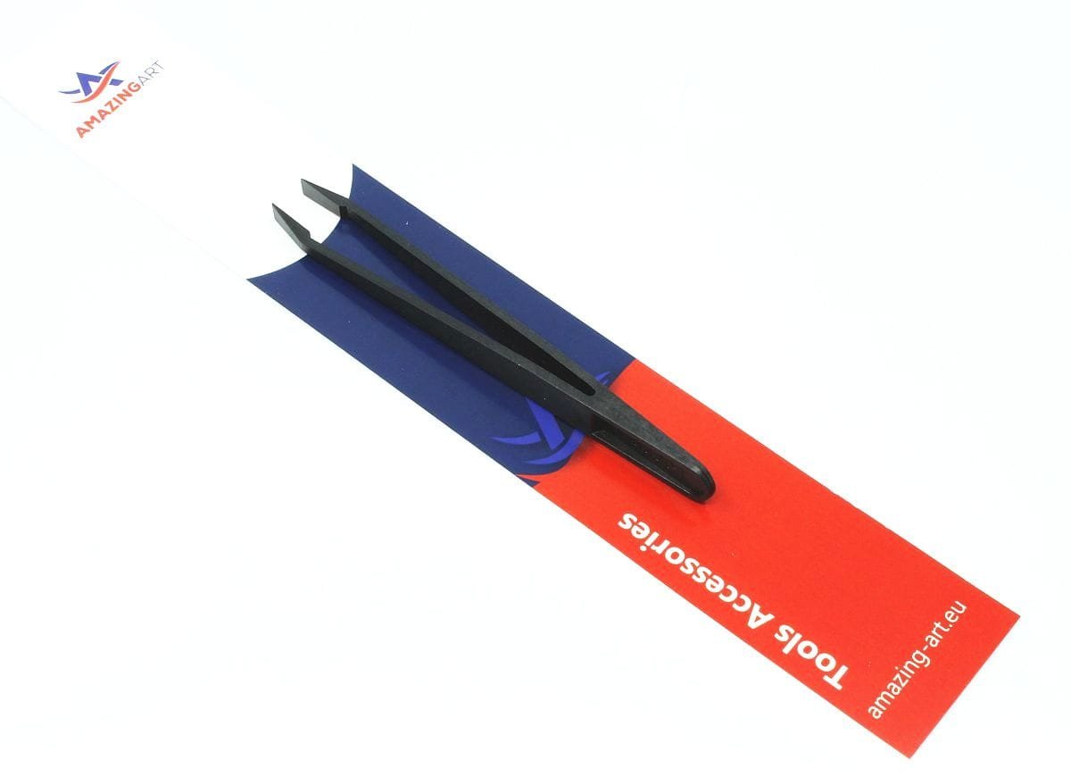 Amazing Art 19960 Precision Plastic Tweezers, Length 11cm – imagen 2