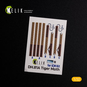 KELIK K32021 DH.81A Tiger Moth - Interior 3D Decal for ICM kit 1/32 – image 2