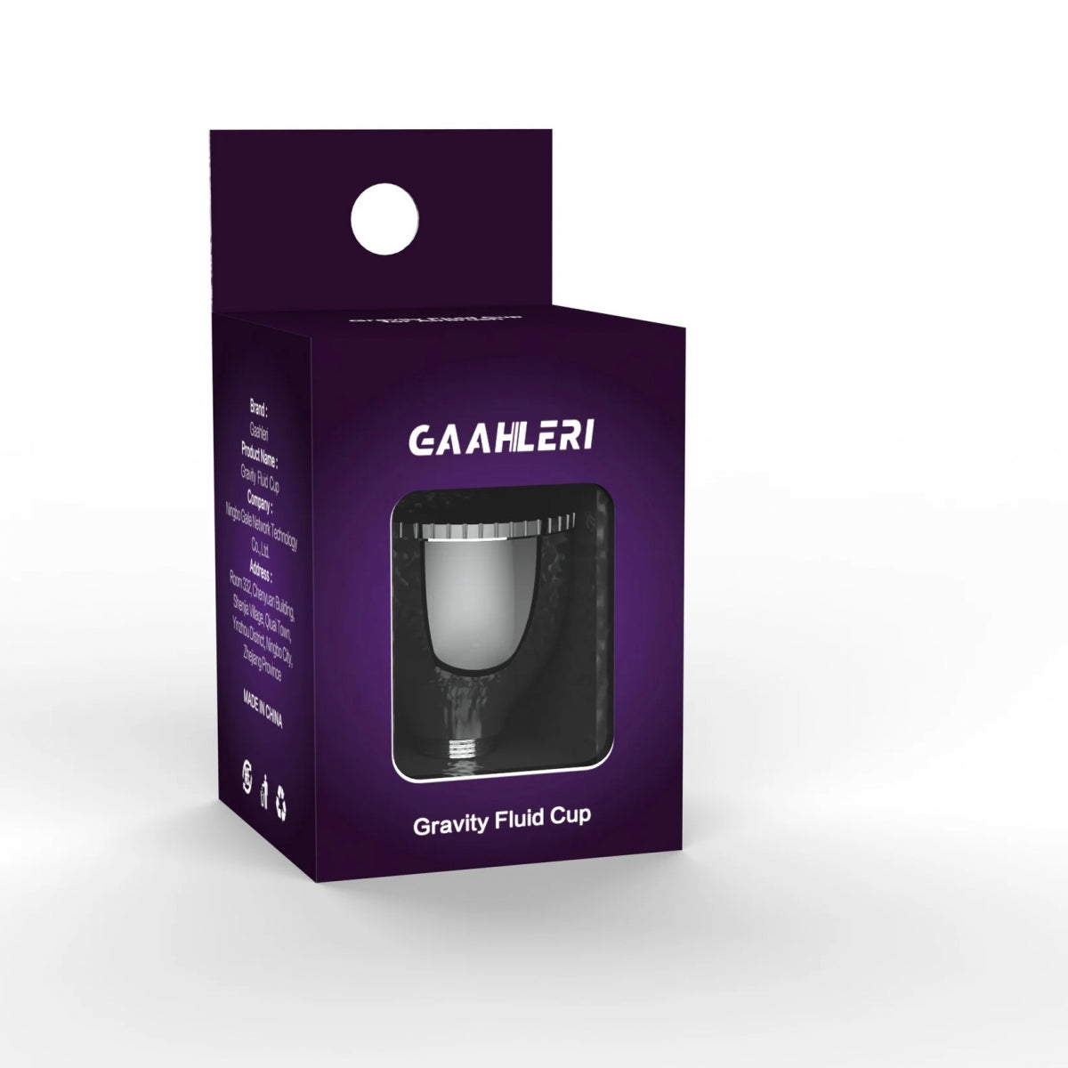 Gaahleri 40522 7 ml Smooth-Level Gravity Fluid Airbrush Cup