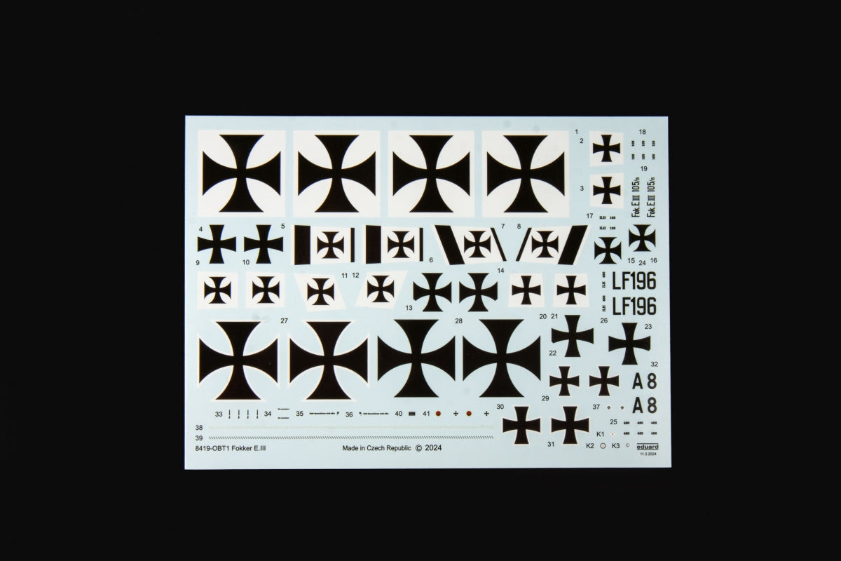 Eduard 8419 Fokker E. III 1/48 – obrázek 5