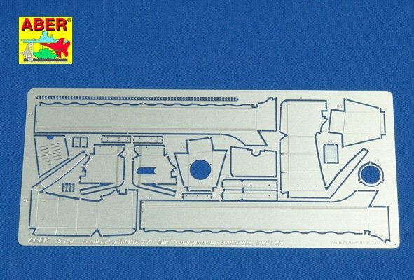 Aber 35160 Ailes pour SD.Kfz. 250 252 253 Alte - début (DRA) (1/35)