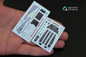 Quinta Studio QD32073 A-10C 3D-Printed &amp;amp; colored Interior on decal paper (for Trumpeter kit) 1/32 – immagine 2