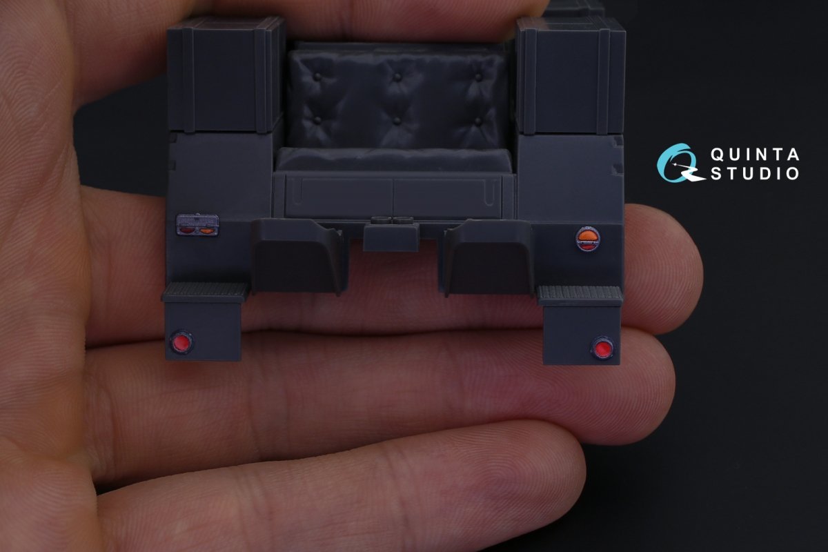 Quinta Studio QD35025 Krupp Protze 3D-Printed &amp;amp; colored Interior on decal paper (for Tamiya kit) 1/35 – immagine 5