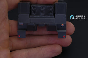 Quinta Studio QD35025 Krupp Protze 3D-Printed &amp;amp; colored Interior on decal paper (for Tamiya kit) 1/35 – immagine 5