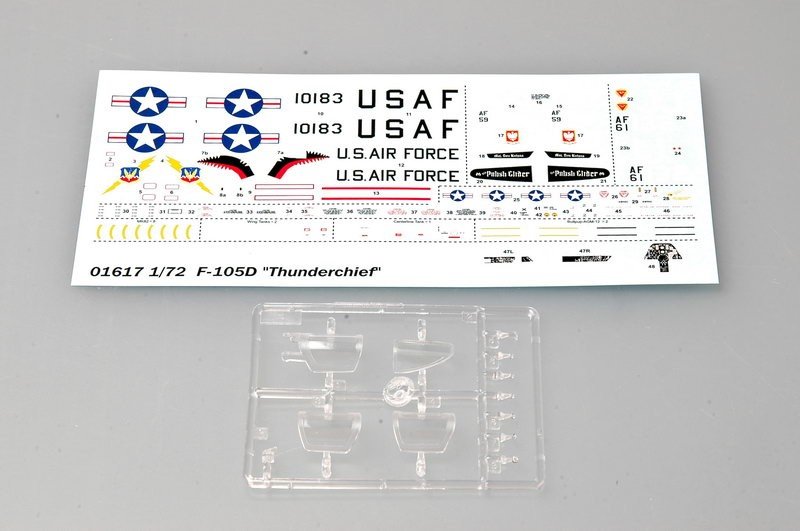 Trumpeter 01617 F-105D Thunderchief 1/72 – immagine 4