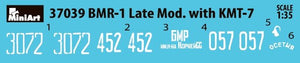 MiniArt 37039 BMR-1 Late Mod. with KMT-7 1/35 – image 11