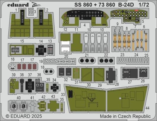 Eduard SS860 B-24D AIRFIX 1/72