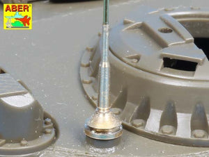Aber R-33 Set of aerials for Russian Tanks like: T-34; T-55; T62; T-72 and other AVF (1/35) – image 7