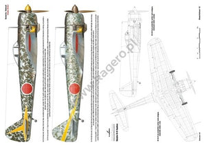 Kagero 7027 Nakajima Ki-43 Hayabusa. Modèles Ki-43-I/Ki-43-II/Ki-43-III FR/PL – image 3