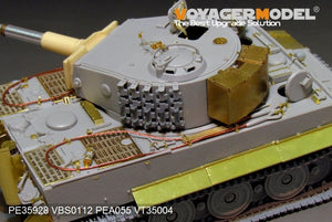 Maquette Voyager PE35928 Char Tiger I allemand de la Seconde Guerre mondiale, production tardive, pour TRUMPETER 09540, échelle 1/35 – image 18