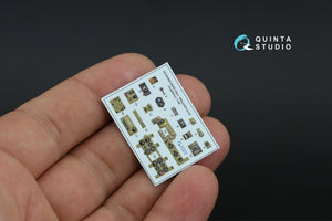 Quinta Studio QD48468 A6M2 Zero (Mitsubishi Prod.) 3D-Printed colored Interior on decal paper (Academy) 1/48 – Bild 3