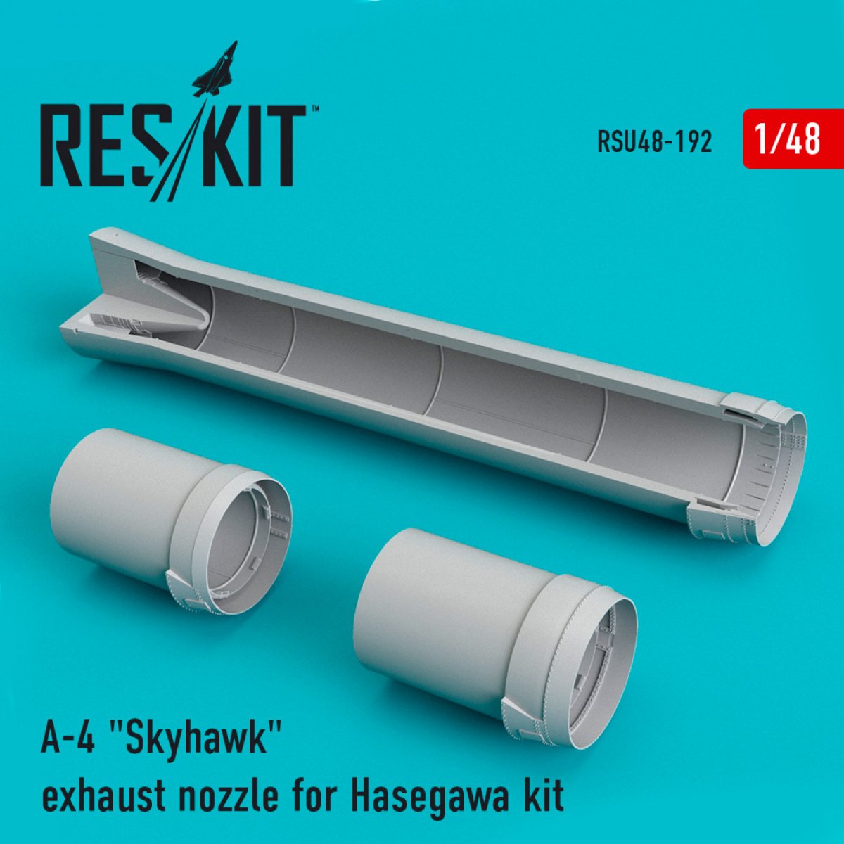 RESKIT RSU48-0192 A-4 &amp;quot;SKYHAWK&amp;quot; EXHAUST NOZZLE FOR HASEGAWA KIT 1/48