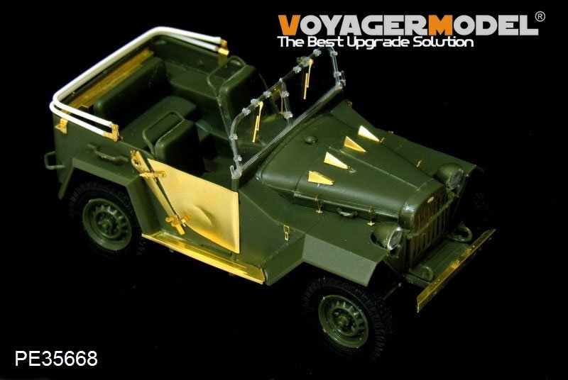 Voyager Model PE35668 WWII Russian GAZ-67B Military Vehicle (For TRUMPETER 02346) 1/35 – Bild 3