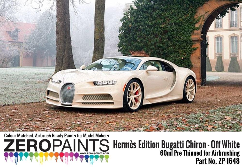 Zero Paints 1648 Hermès Edition Bugatti Chiron Off White 60ML