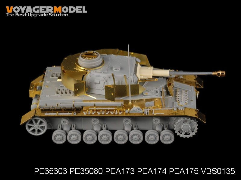Voyager Model PE35303 WWII German Panzer.IV Ausf.D mit 75mm Kw.K.40 L/43 basic For DRAGON 6330 1/35 – image 3