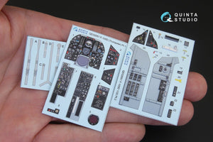 Quinta Studio QD32051 F-105D 3D-Printed &amp;amp; colored Interior on decal paper (for Trumpeter kit) 1/32 – image 2