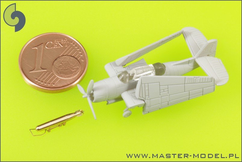 Master SM-350-072 USN Airborne torpedoes Mark 13 (22.4in) with trolleys - early type (10 pcs) – image 4