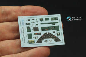 Quinta Studio QD48459 F4F-3 early 3D-Printed colored Interior on decal paper (Eduard) 1/48 – image 4