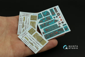 Quinta Studio QD35065 Mi-8MT 3D-Printed &amp;amp; colored Interior on decal paper (Trumpeter) 1/35 – Bild 4