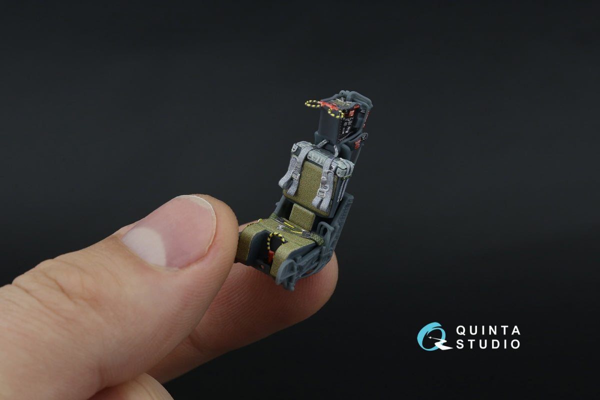 Quinta Studio QR+48094 GRU-7A late, 2 ejection seats for F-14 A/F-14B (Hasegawa, GWH) 1/48 – immagine 4