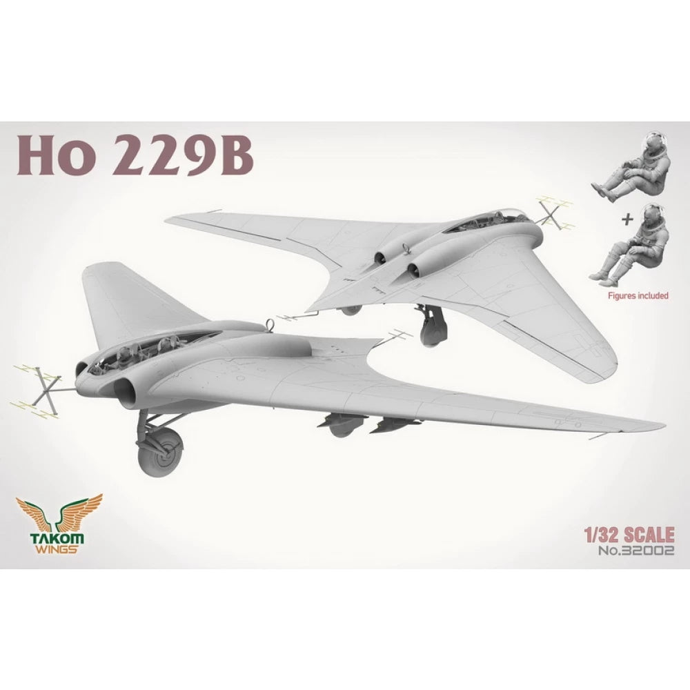 Takom 32001W Ho 229 Box - Ho 229A + Ho 229B + Ho 229 Pilot (Limited Edition) 1/32 – image 8
