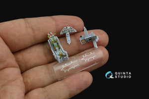 Quinta Studio QD72172 Blackburn Buccaneer S.2B Early Intérieur imprimé en 3D et coloré sur papier décalcomanie (Airfix) 1/72 – image 12