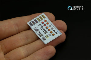Quinta Studio QD35069 Steyr 1500A 3D-Printed &amp;amp; colored Interior on decal paper (Tamiya) 1/35 – immagine 5