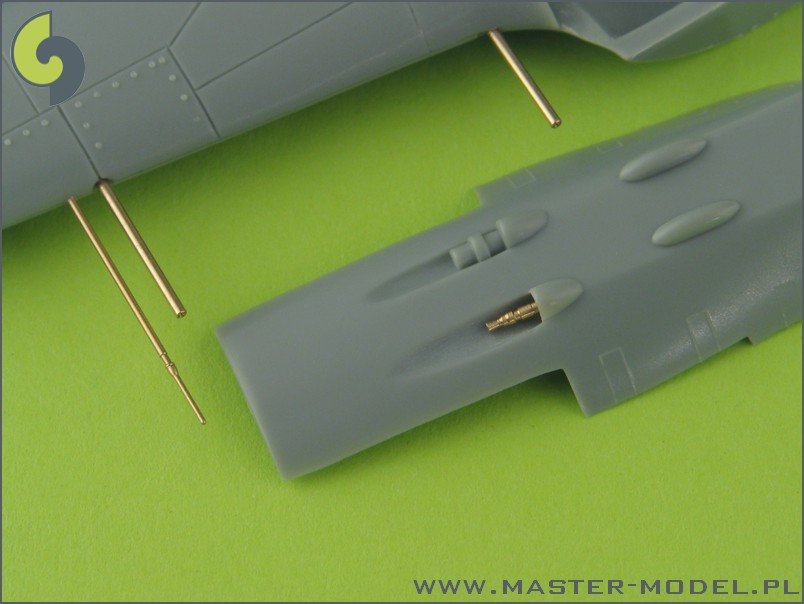 Master AM-72-013 Fw 190 A6 armament set (MG 17, MG 151 barrel tips) &amp;amp; Pitot Tube – obrázek 2