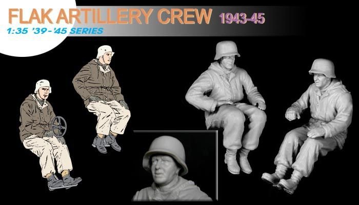 Dragon 6275 Flak Artillery Crew(Winter1943-45) 1/35 – image 7