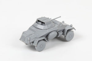 Zvezda 6157 Sd.Kfz.222 Armored Car 1/100 – image 6