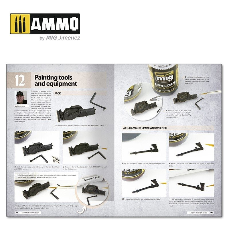 AMMO of Mig Jimenez 6270 Panthers – Modeling the TAKOM Family (English) – obrázek 7