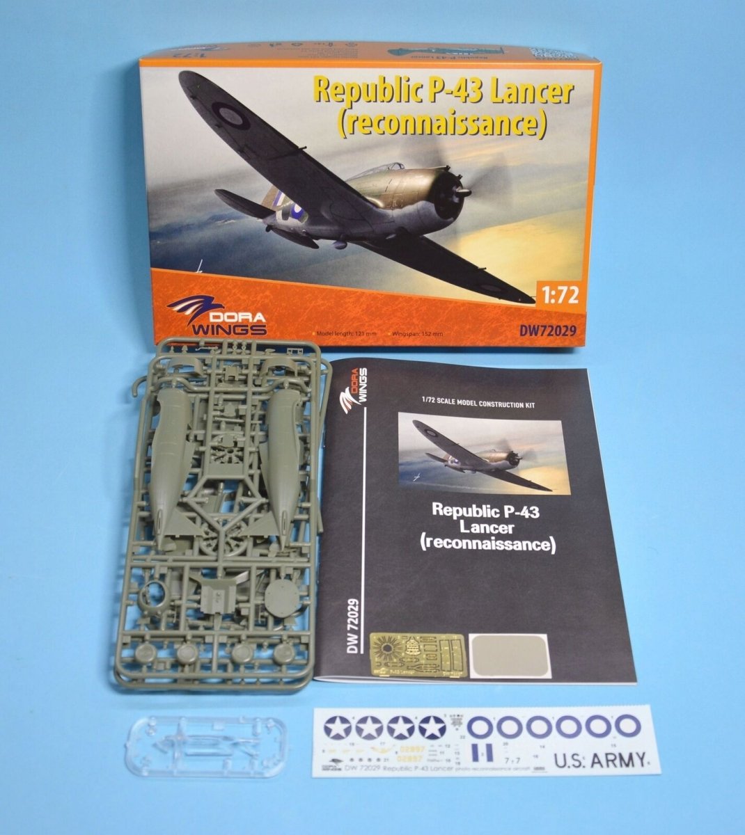 Dora Wings 72029 Republic P-43 Lancer (Reconnaissance) 1/72 – Bild 2