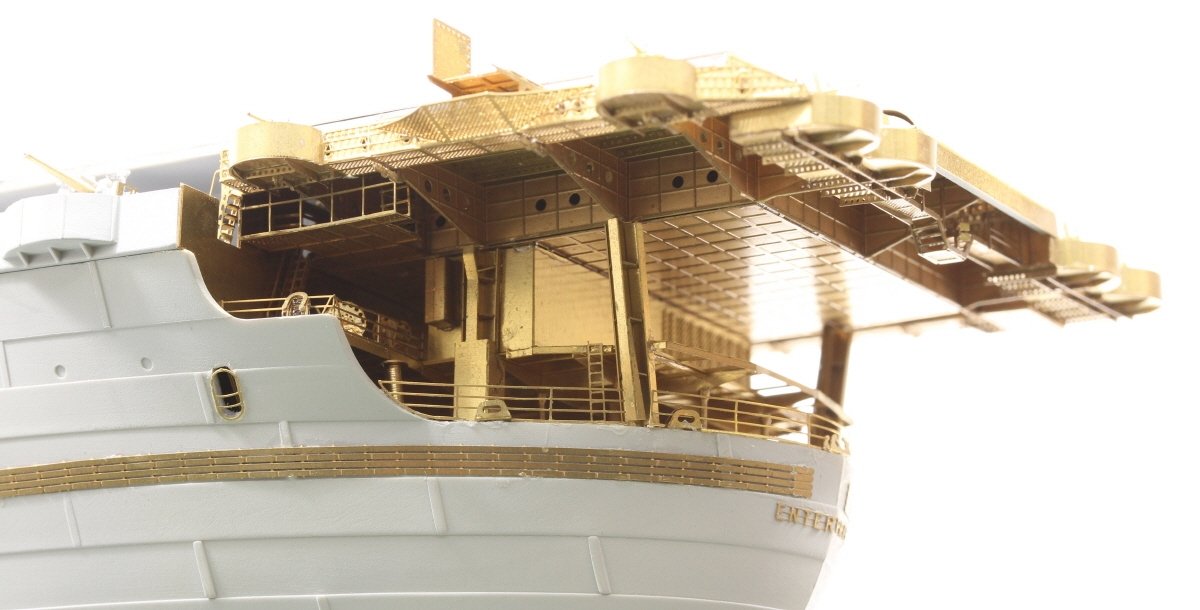 Pontos 37031FN USS CV-6 Enterprise 1942 Detail up set (Teak tone wooden deck) 1/350 – Bild 9