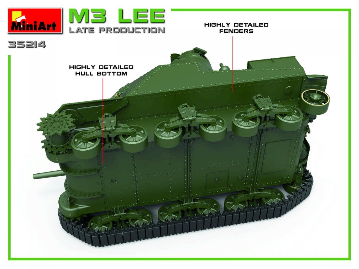 MiniArt 35214 M3 LEE LATE PROD 1/35 – image 3