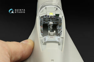 Quinta Studio QD32175 MiG-29 9-12 Fulcrum A 3D-Printed &amp;amp; colored Interior on decal paper (Trumpeter) 1/32 – image 11